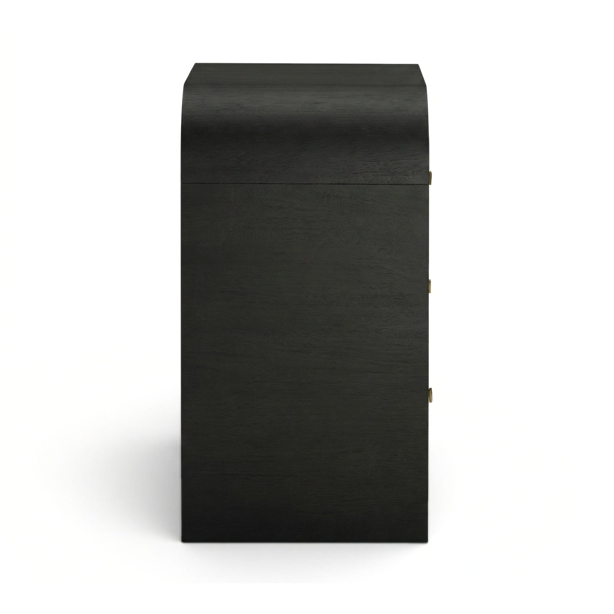 TOV Hump Black Arched 3-Drawer Chest