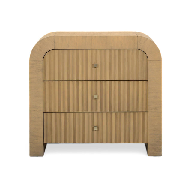 TOV Hump Natural Arched 3-Drawer Chest