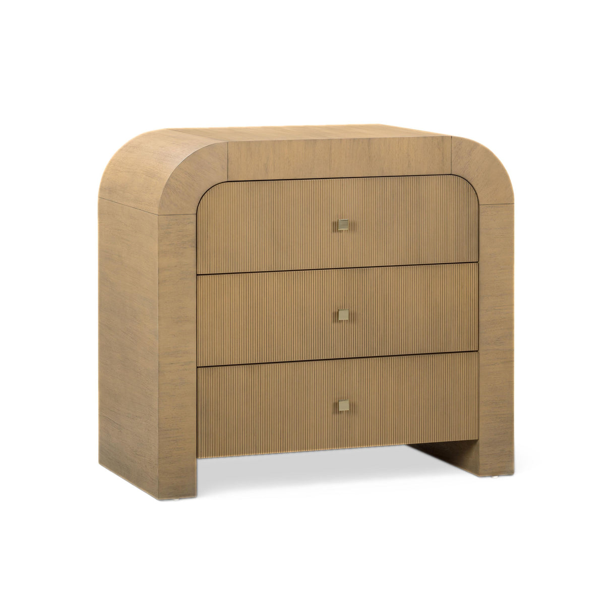 TOV Hump Natural Arched 3-Drawer Chest