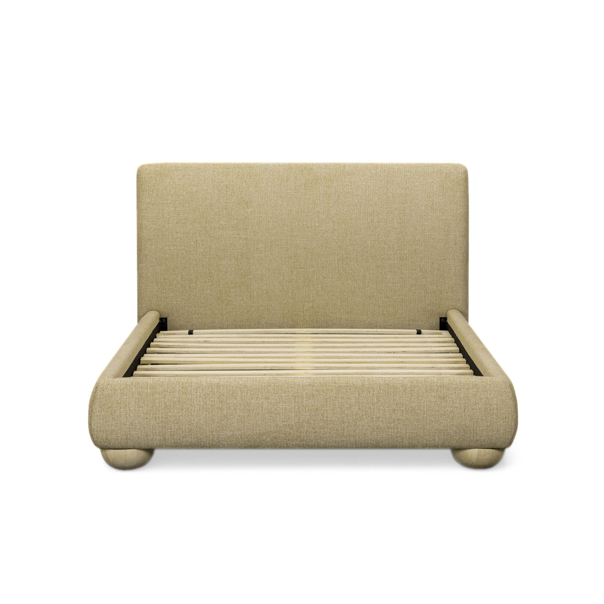 TOV Rayne Honey Textured Fabric Queen Bed