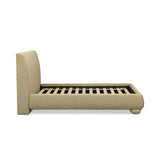 TOV Rayne Honey Textured Fabric Queen Bed