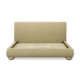 TOV Rayne Honey Textured Fabric King Bed