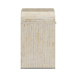 TOV Borno Mother of Pearl Nightstand