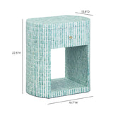 TOV Prim Capiz Shell Nightstand