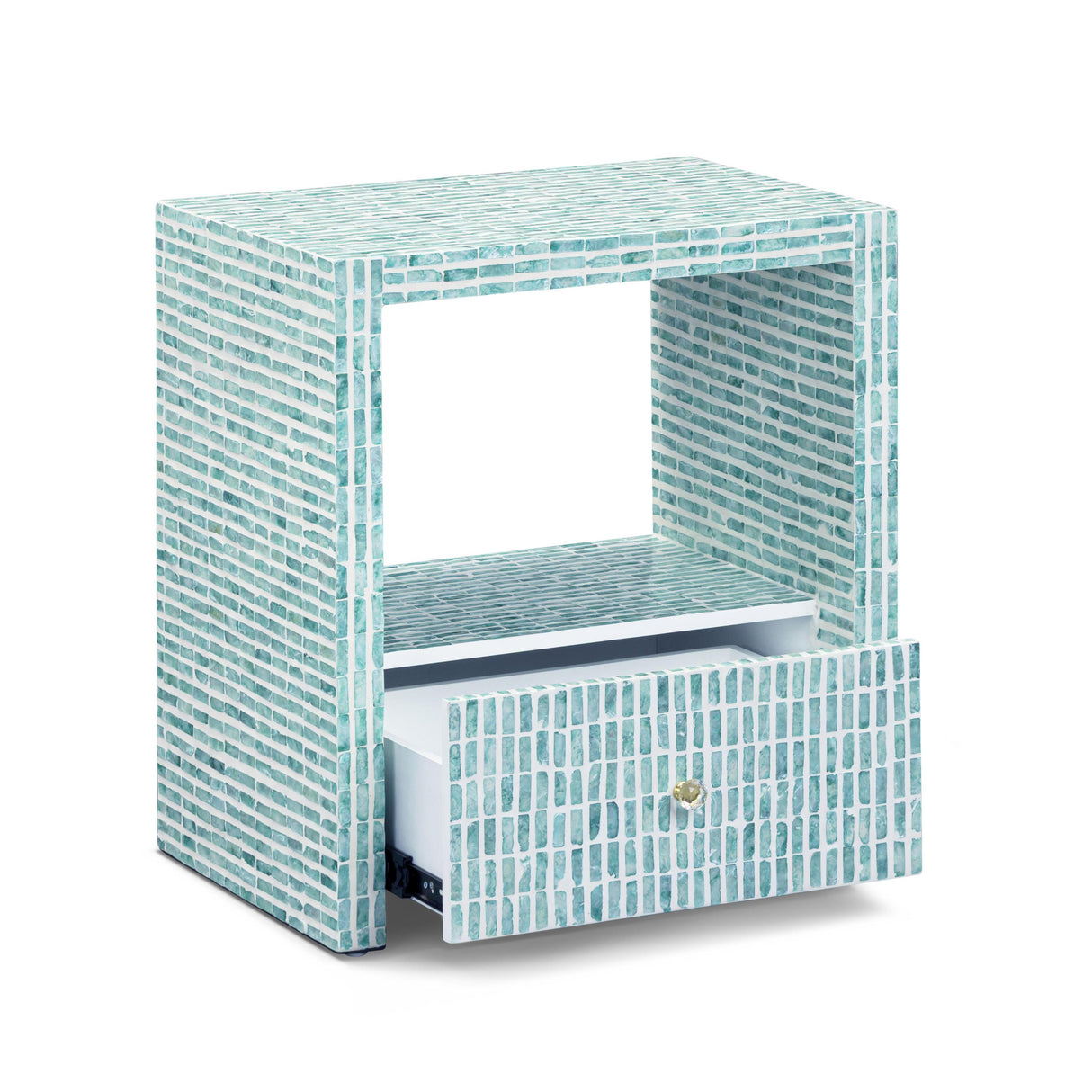 TOV Tia Mother of Pearl Nightstand