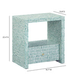 TOV Tia Mother of Pearl Nightstand