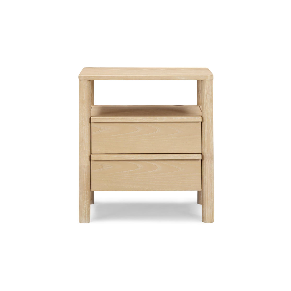 TOV Tyra Natural Cerused Ash Nightstand