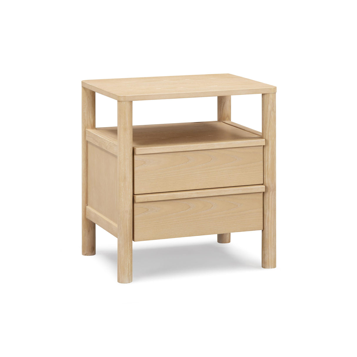 TOV Tyra Natural Cerused Ash Nightstand