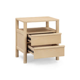 TOV Tyra Natural Cerused Ash Nightstand
