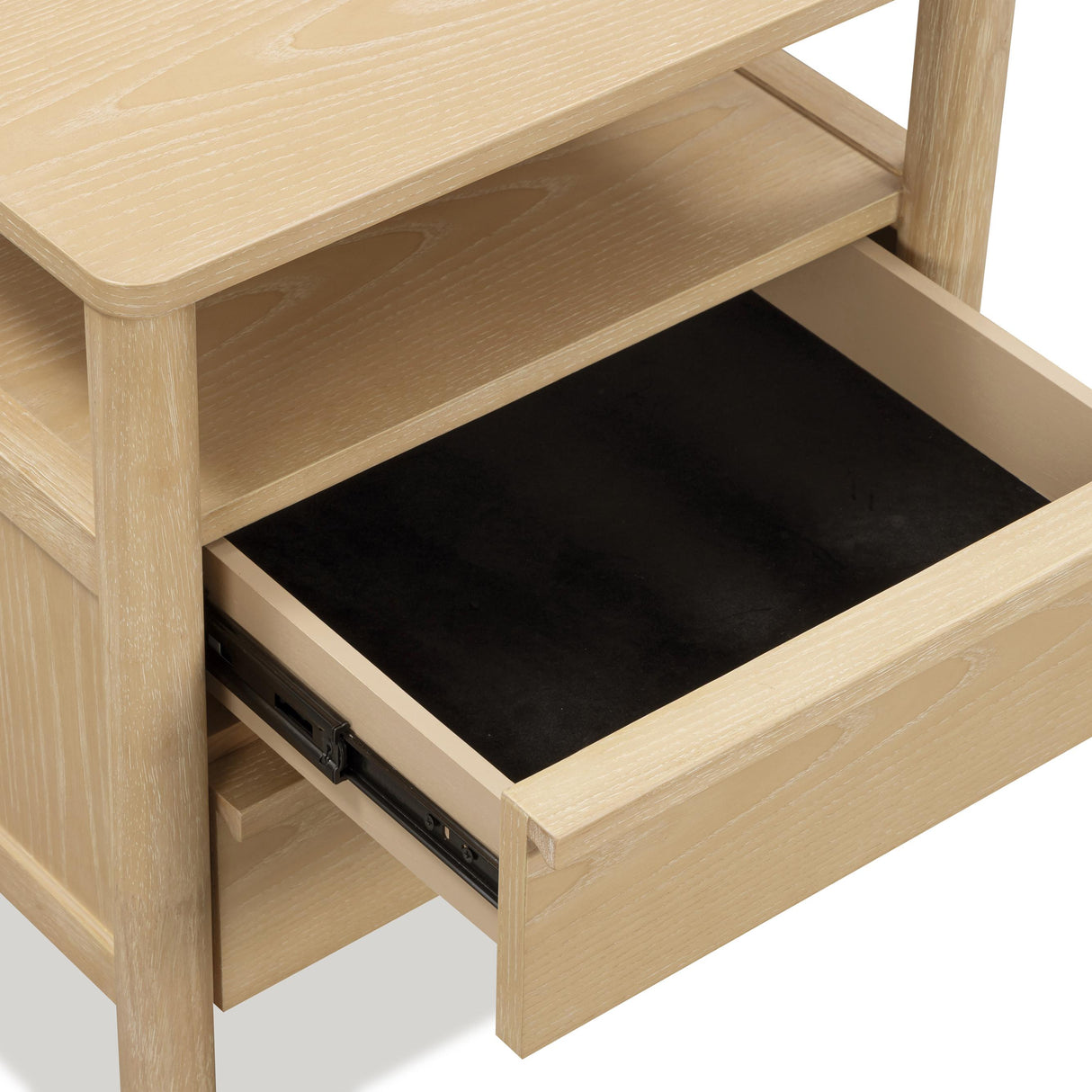 TOV Tyra Natural Cerused Ash Nightstand