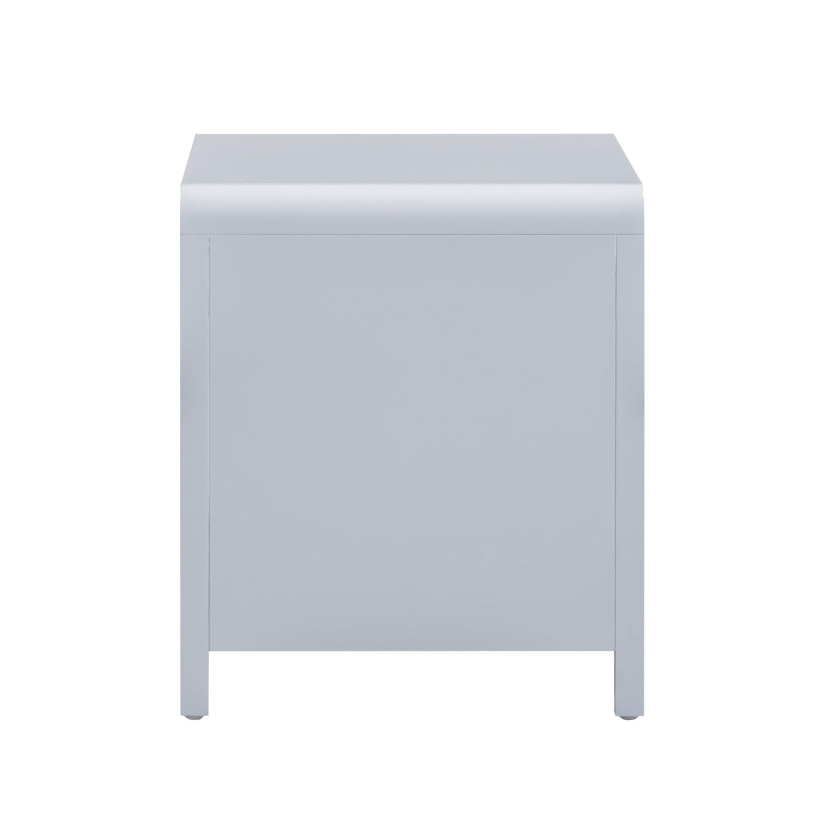 TOV Patty Pastel Blue Rattan 2 Drawer Nightstand