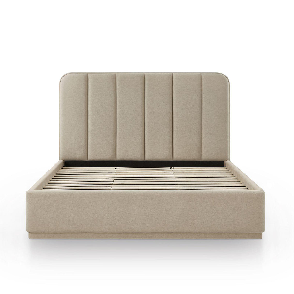 TOV Parker Tan Chenille King Bed