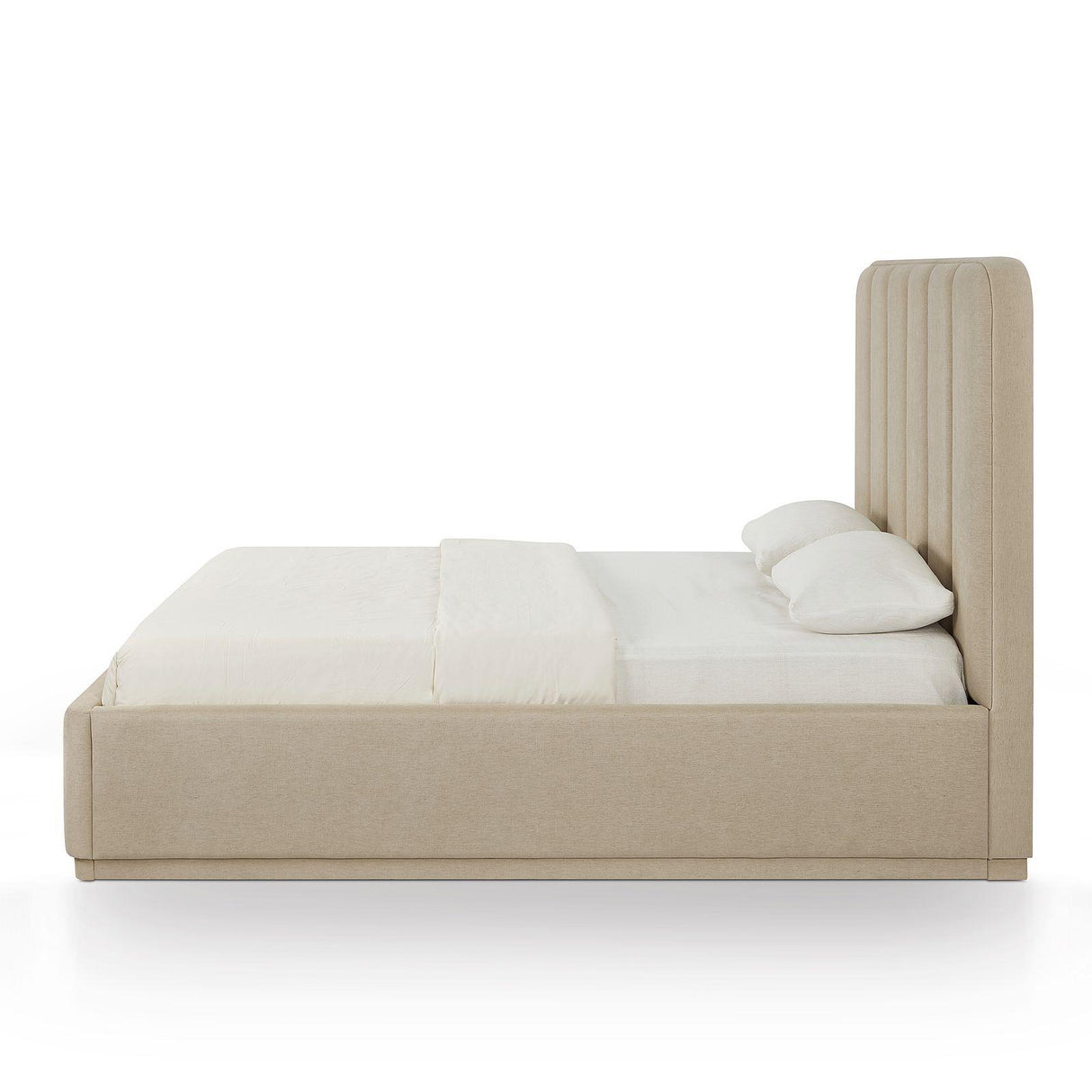TOV Parker Tan Chenille King Bed