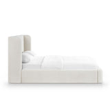 TOV Harmony Cream Performance Chenille Queen Bed