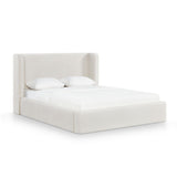 TOV Harmony Cream Performance Chenille Queen Bed