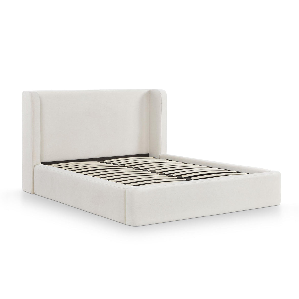 TOV Harmony Cream Performance Chenille Queen Bed