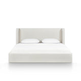 TOV Harmony Cream Performance Chenille King Bed