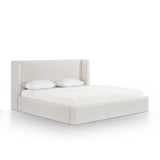 TOV Harmony Cream Performance Chenille King Bed