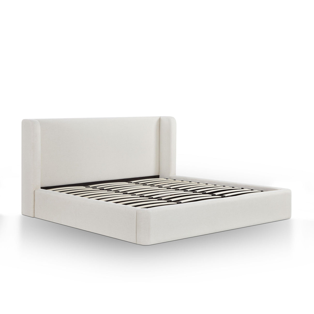 TOV Harmony Cream Performance Chenille King Bed