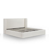 TOV Harmony Cream Performance Chenille King Bed