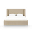 TOV Harmony Tan Performance Chenille Queen Bed