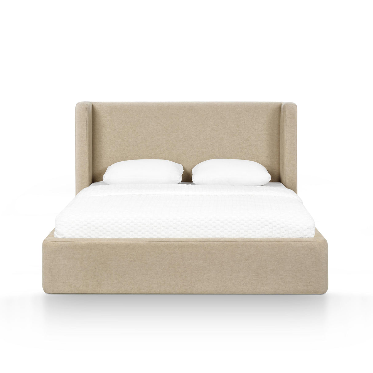 TOV Harmony Tan Performance Chenille Queen Bed