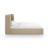 TOV Harmony Tan Performance Chenille Queen Bed