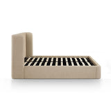 TOV Harmony Tan Performance Chenille Queen Bed