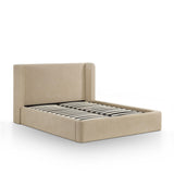 TOV Harmony Tan Performance Chenille Queen Bed