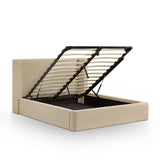TOV Harmony Tan Performance Chenille Queen Bed