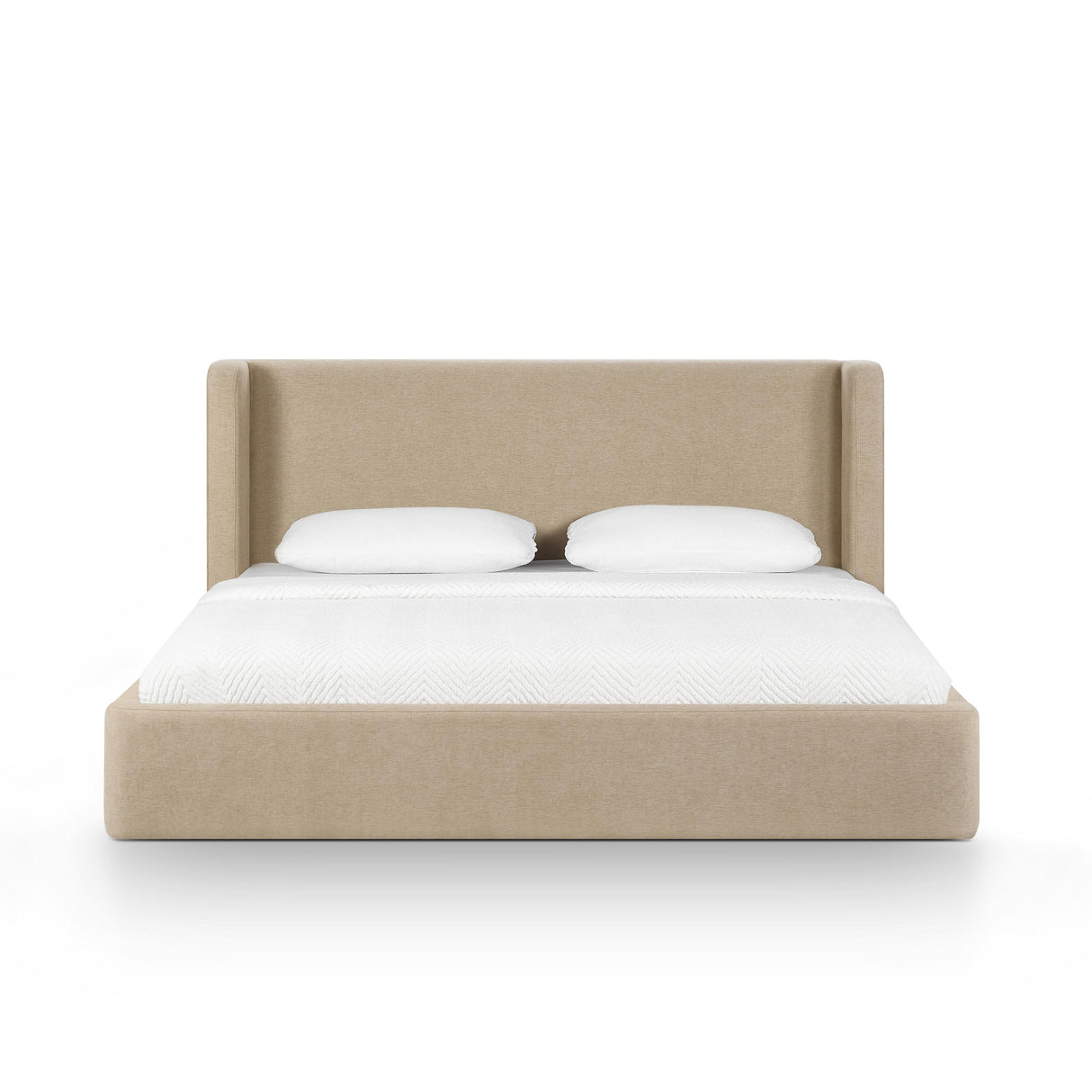 TOV Harmony Tan Performance Chenille King Bed