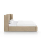 TOV Harmony Tan Performance Chenille King Bed