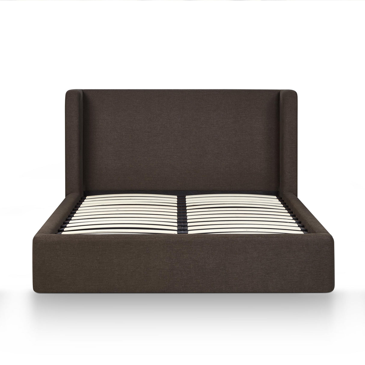 TOV Harmony Chocolate Brown Performance Chenille Queen Bed