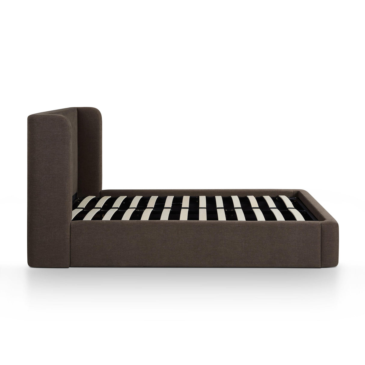 TOV Harmony Chocolate Brown Performance Chenille Queen Bed