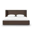 TOV Harmony Chocolate Brown Performance Chenille King Bed