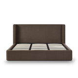 TOV Harmony Chocolate Brown Performance Chenille King Bed