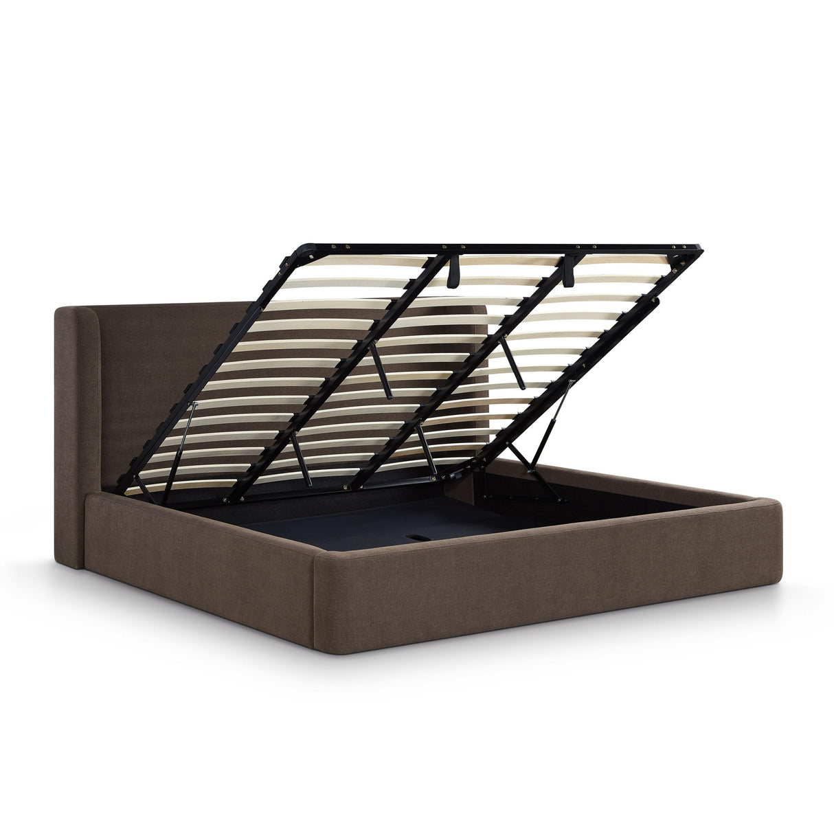 TOV Harmony Chocolate Brown Performance Chenille King Bed