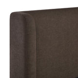 TOV Harmony Chocolate Brown Performance Chenille King Bed