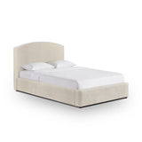 TOV Leah Cream Performance Chenille Bed in Special 48 Width Sizing