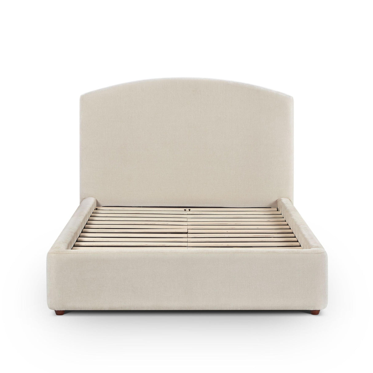 TOV Leah Cream Performance Chenille Bed in Special 48 Width Sizing