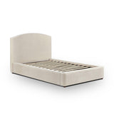 TOV Leah Cream Performance Chenille Bed in Special 48 Width Sizing
