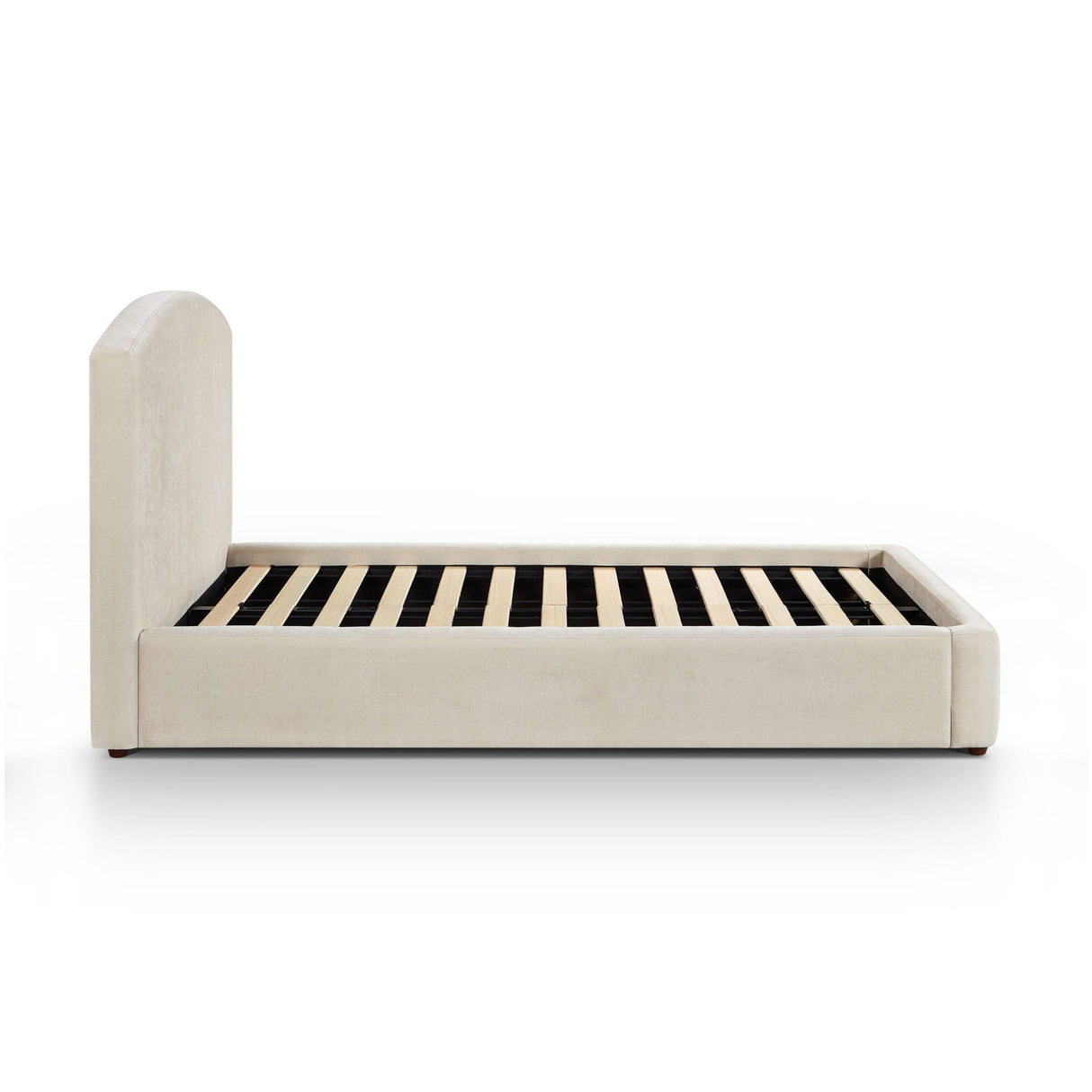 TOV Leah Cream Performance Chenille Bed in Special 48 Width Sizing