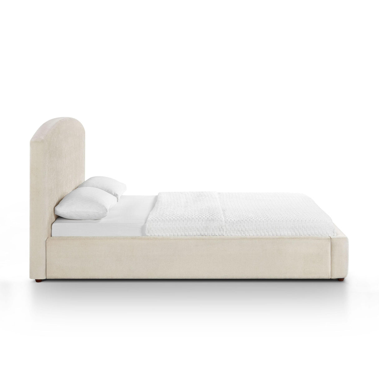TOV Leah Cream Performance Chenille Queen Bed