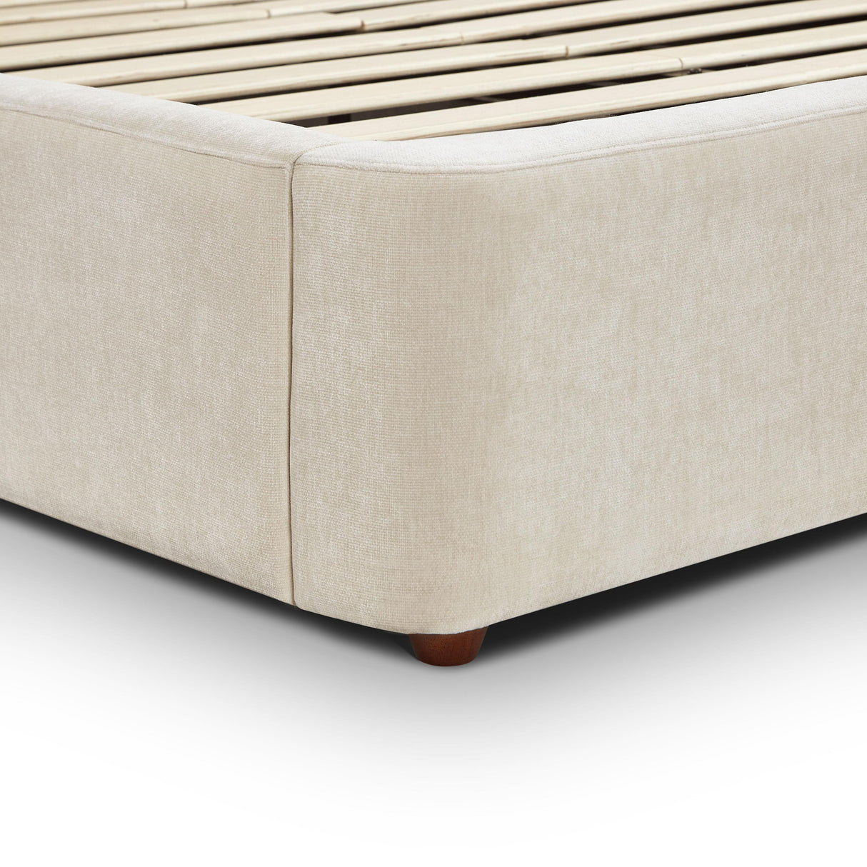 TOV Leah Cream Performance Chenille Queen Bed
