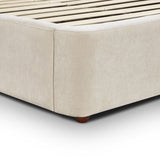 TOV Leah Cream Performance Chenille Queen Bed