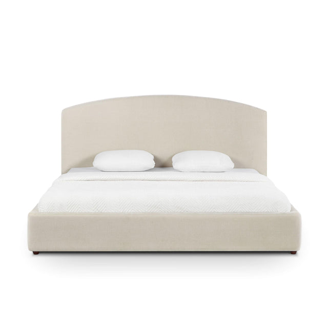 TOV Leah Cream Performance Chenille King Bed