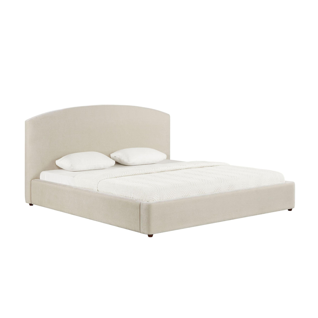 TOV Leah Cream Performance Chenille King Bed