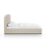 TOV Leah Cream Performance Chenille King Bed