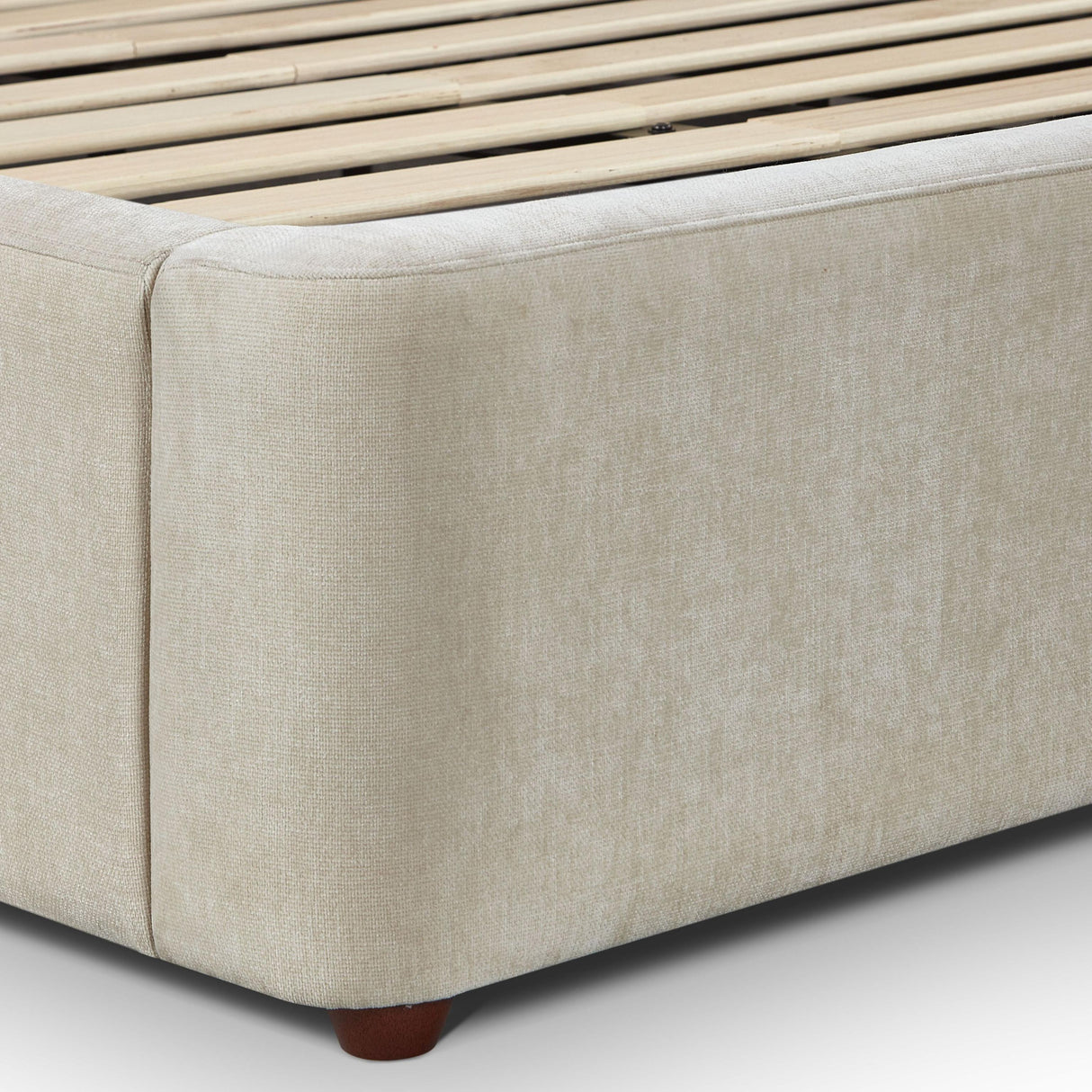 TOV Leah Cream Performance Chenille King Bed