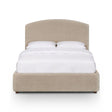 TOV Leah Taupe Performance Chenille Bed in Special 48 Width Sizing